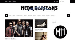 Desktop Screenshot of metalhorizons.com
